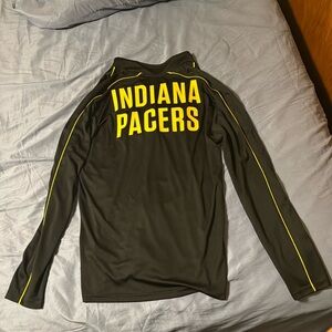 NBA Pacers quarter zip up sweater/jacket